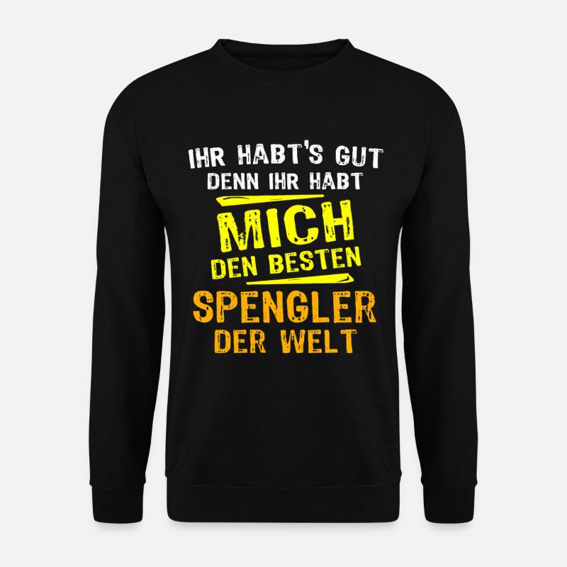 Spengler Geschenk - Unisex Pullover - Schwarz