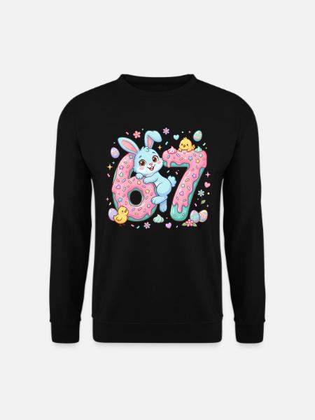 67 Pâques - Sweat-shirt Unisexe - noir
