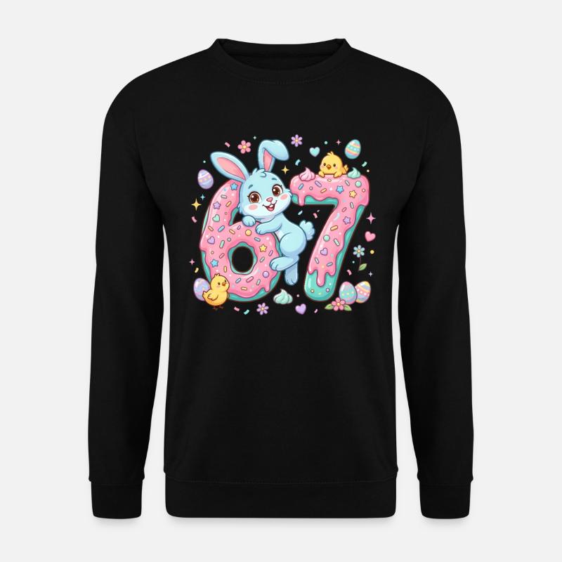 67 Ostern - Unisex Pullover - Schwarz