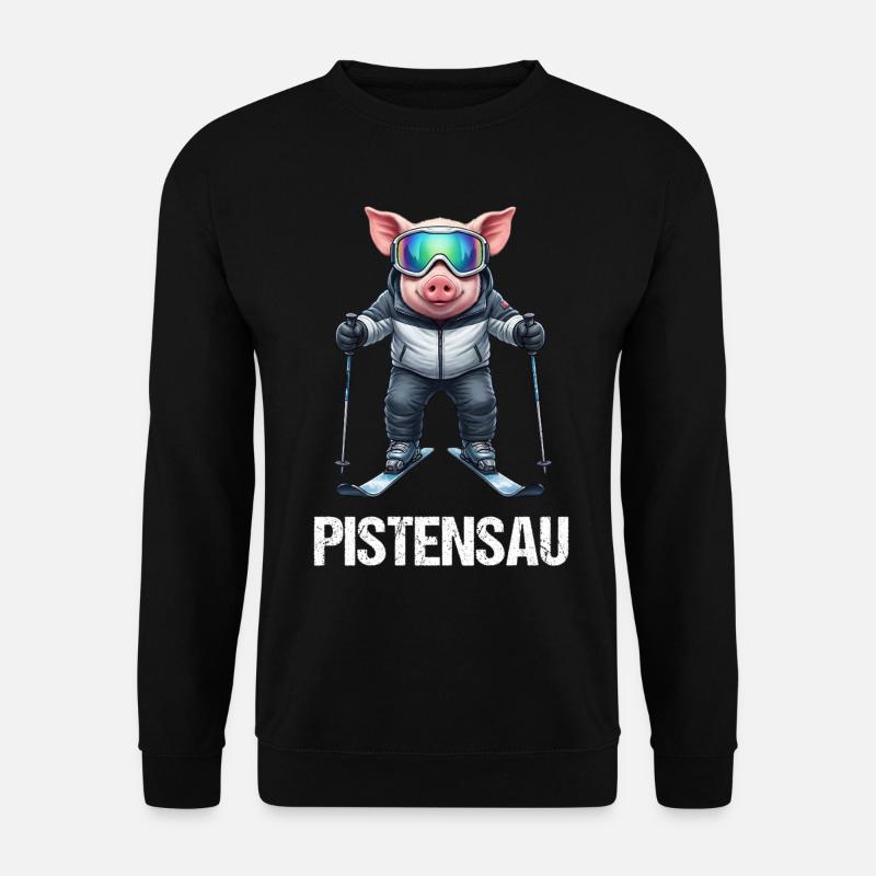 Pistensau - Unisex Sweatshirt - black