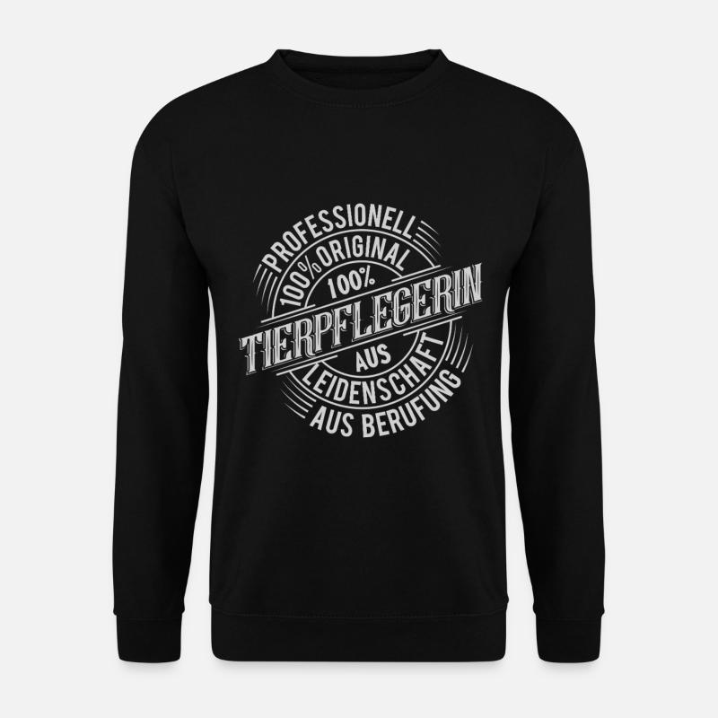 Tierpflegerin - Unisex Pullover - Schwarz