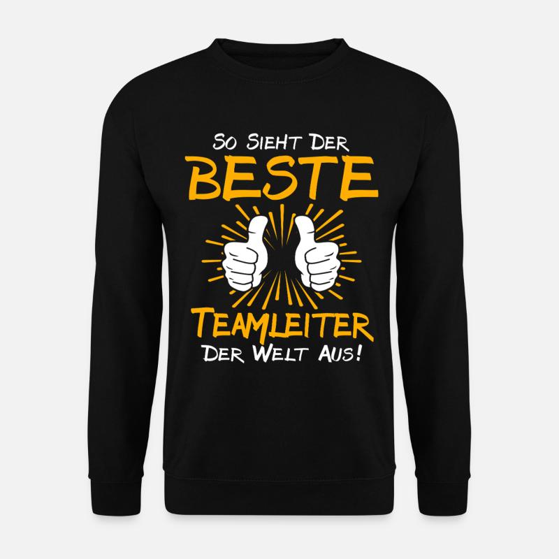 Teamleiter Geschenkidee - Unisex Pullover - Schwarz