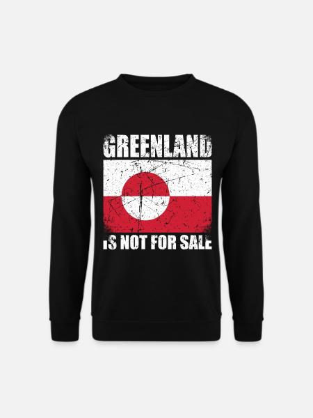 Greenland Is Not For Sale - Unisex Pullover - Schwarz