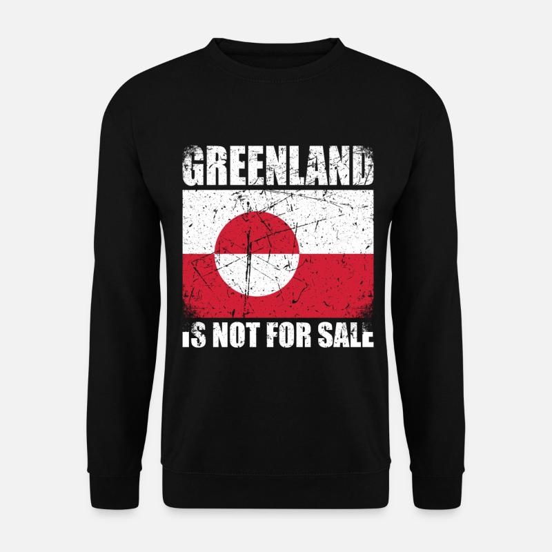 Greenland Is Not For Sale - Unisex Pullover - Schwarz
