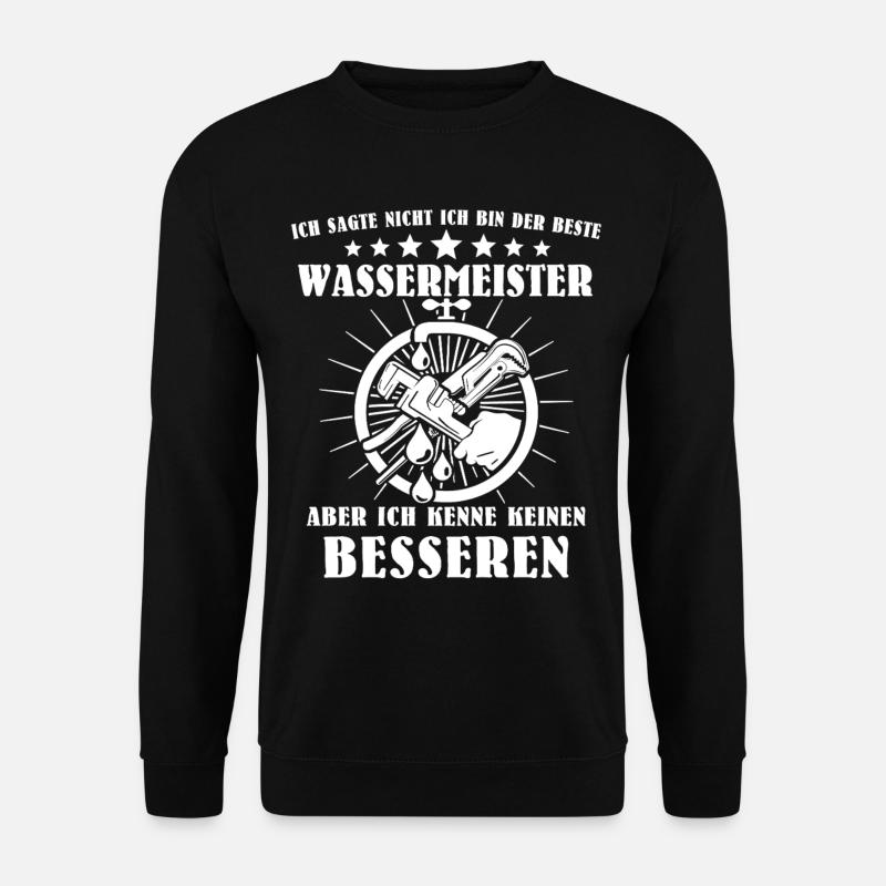 Water Master Sayings - Unisex Sweatshirt - black