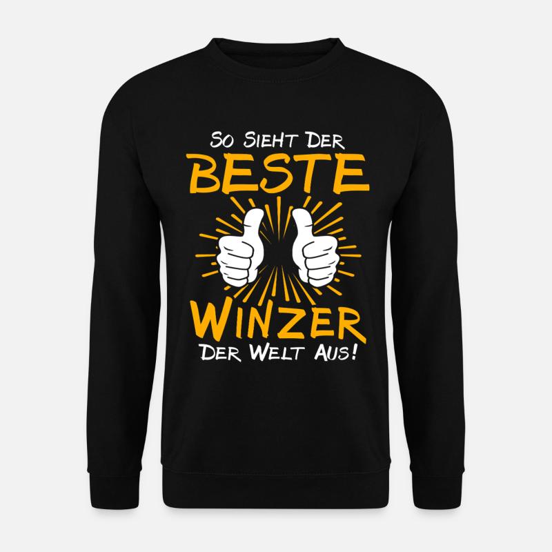 Winemaker Gift Idea - Unisex Sweatshirt - black