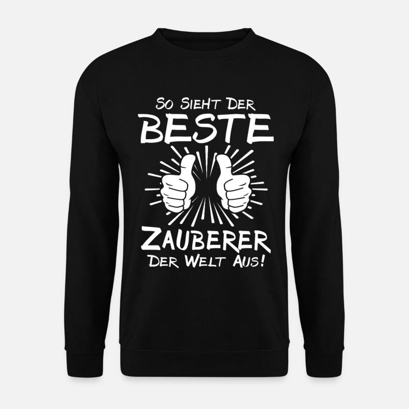 Bester Zauberer - Unisex Pullover - Schwarz