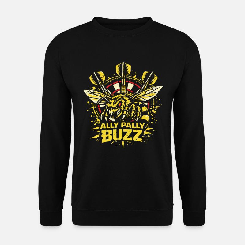 Ally Pally Buzz | Dart Biene  - Unisex Pullover - Schwarz