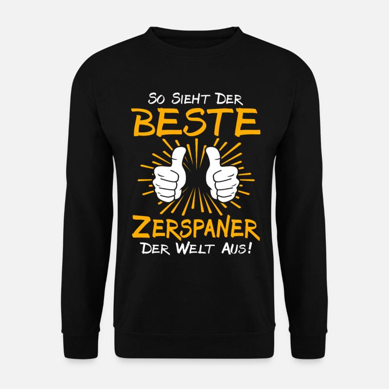 Zerspaner Geschenkidee - Unisex Pullover - Schwarz