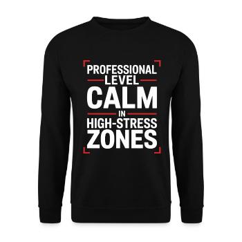 Nurse Practitioner Professional Level Primary Care - Unisex Pullover - Schwarz - Vorne - Alina (178cm) & Michal (187cm)