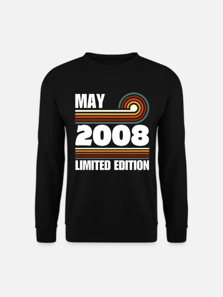 Limited Edition 2007 18th Birthday Gift - Unisex Sweatshirt - black
