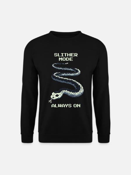 Slither Fashion Always On | Snake Mindset - Unisex Sweatshirt - black