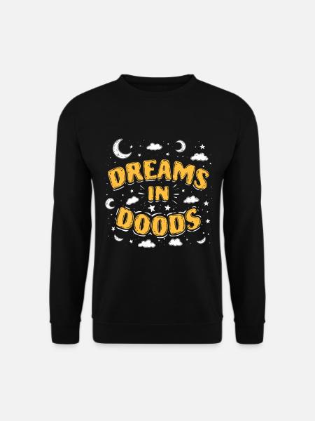 Doodle Doodle Drawing Dreams In Doods - Unisex Sweatshirt - black