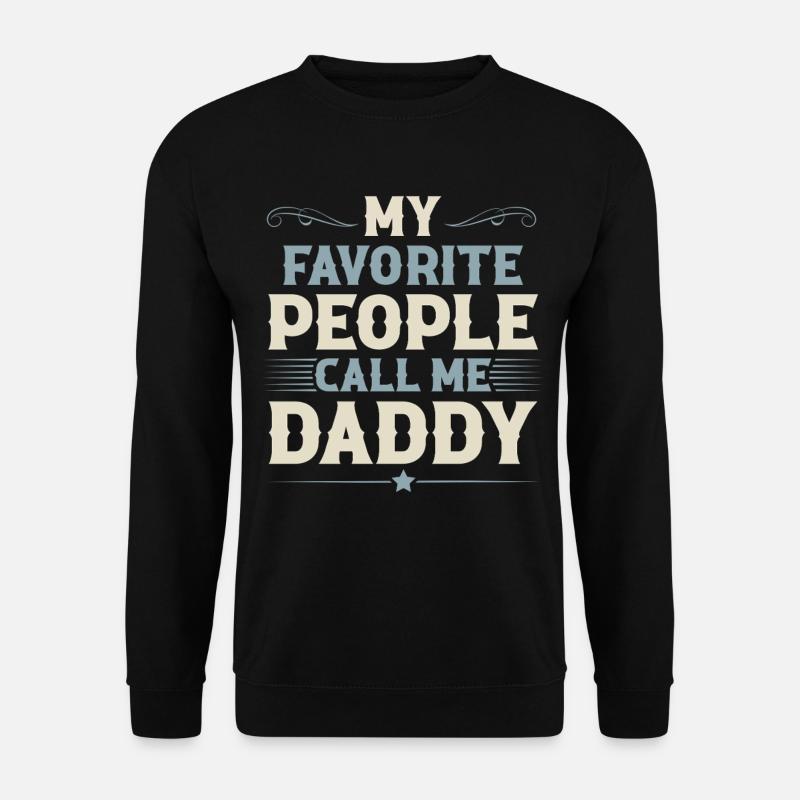 Dad Father Father's Day - Unisex Sweatshirt - black