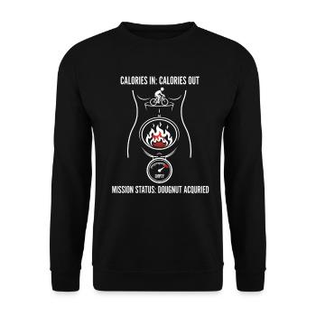 Vélo de route Vélo Vélo Sport Vélo VTT - Sweat-shirt Unisexe - noir - Devant - Alina (178cm) & Michal (187cm)