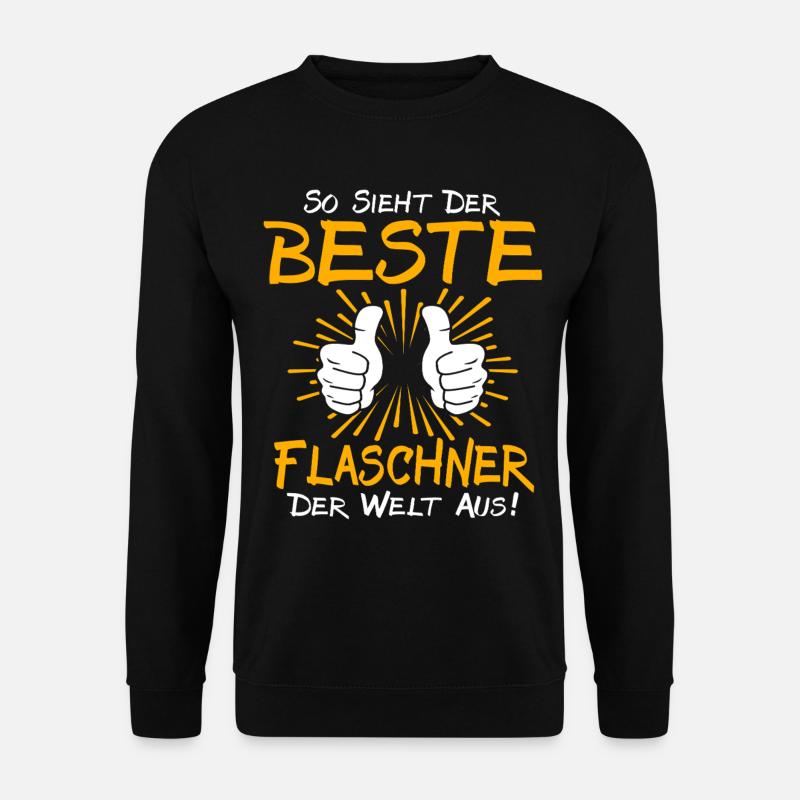 Flaschner Geschenkidee - Unisex Pullover - Schwarz