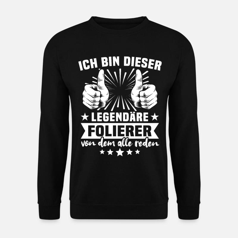 Wrapper Legend - Unisex Sweatshirt - black