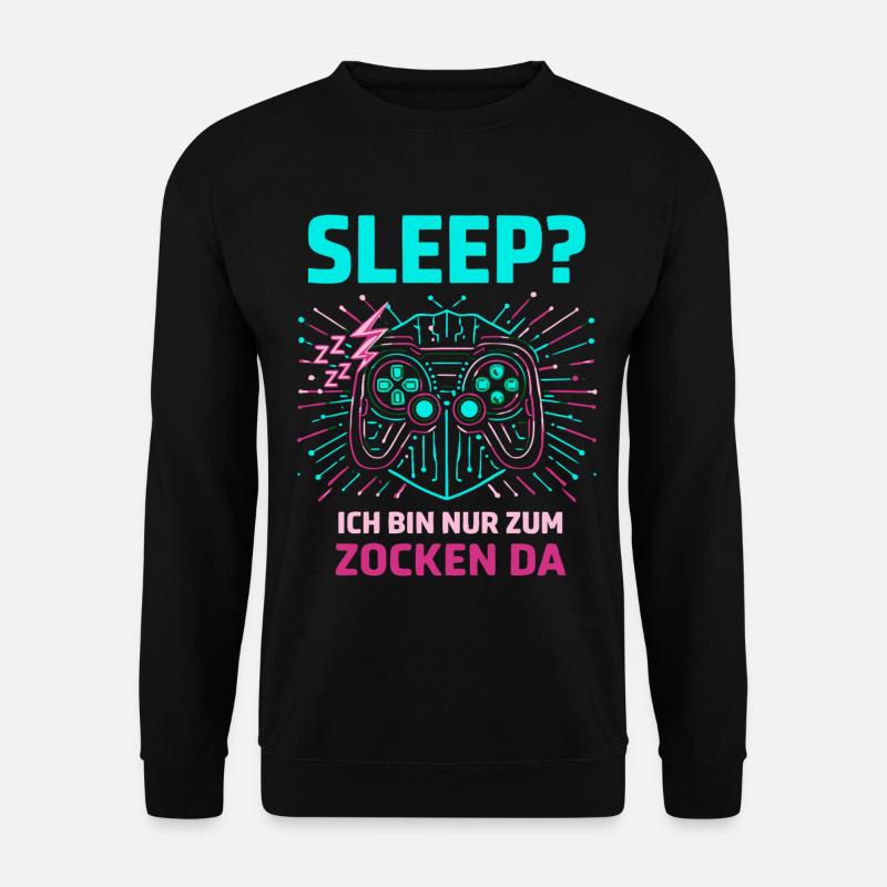 Gaming Sleep - Unisex Sweatshirt - black