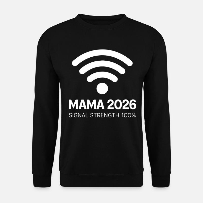 Mom 2026 100% - Unisex Sweatshirt - black