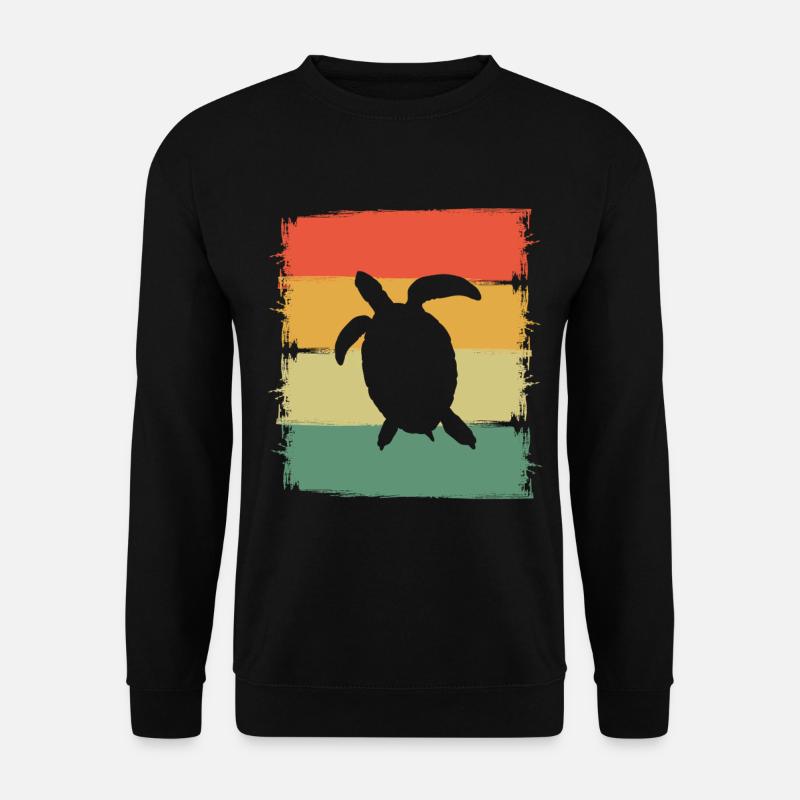 Turtle - Unisex Sweatshirt - black