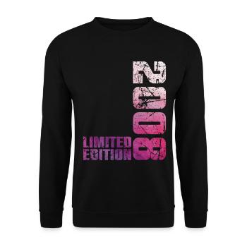 18th Birthday Boy Girl 18 Year Old 2008 Gift - Unisex Sweatshirt - black - Front - Alina (178cm) & Michal (187cm)