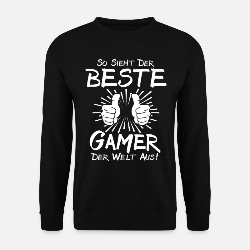 Bester Gamer - Unisex Pullover - Schwarz