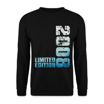 18th Birthday Boy Girl 18 Year Old 2008 Gift - Unisex Sweatshirt - black - Front - Alina (178cm) & Michal (187cm)