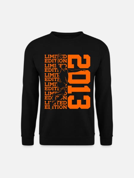 LIMITED EDITION 2013 BASKETBALL 13. GEBURTSTAG - Unisex Pullover - Schwarz