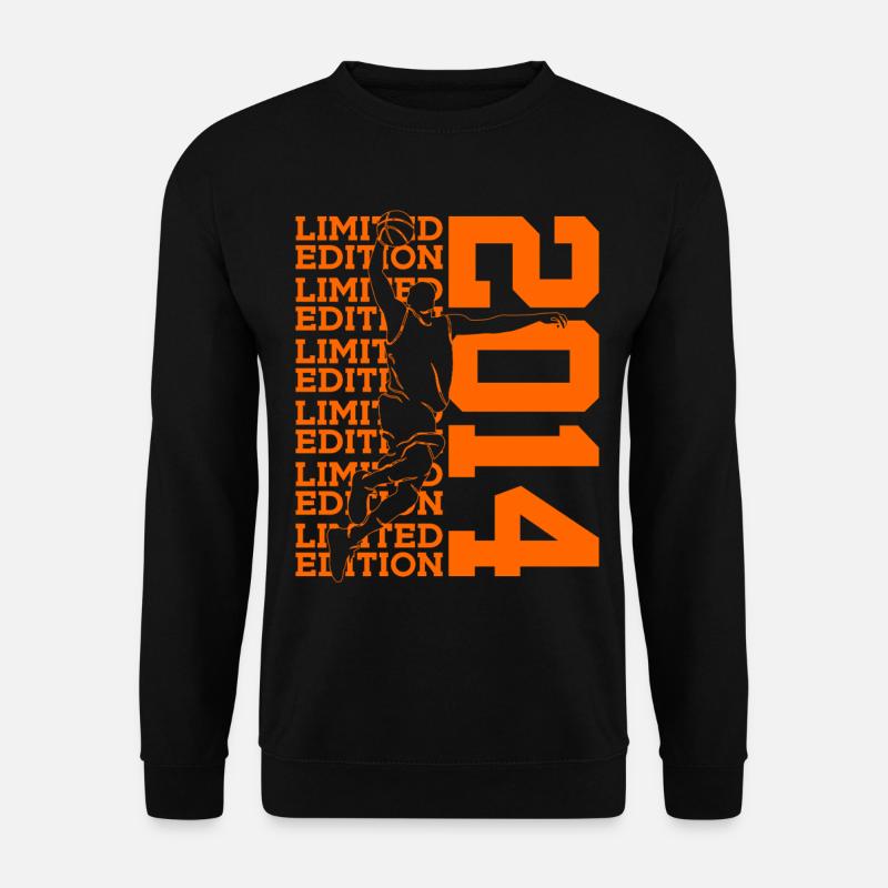 LIMITED EDITION 2014 BASKETBALL 12TH BIRTHDAY - Unisex Sweatshirt - black