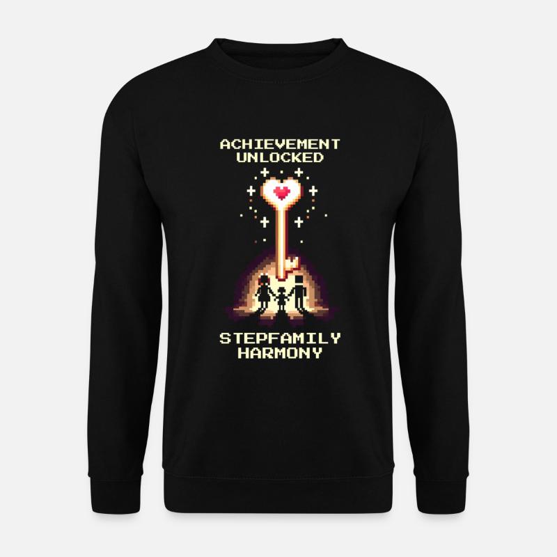 Harmonie Patchwork Débloquée | Patchwork - Sweat-shirt Unisexe - noir