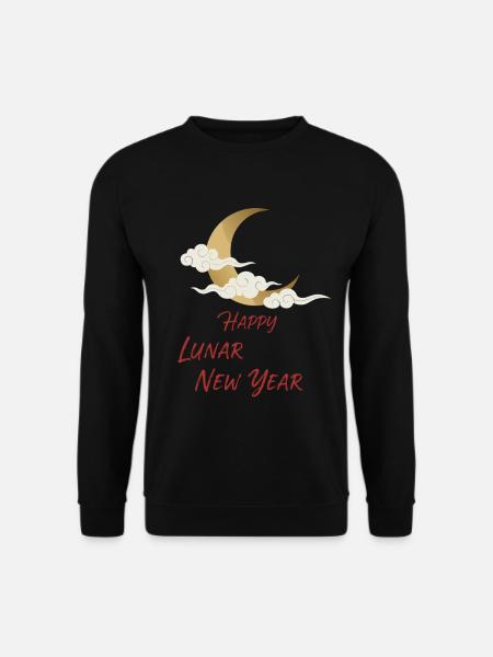 Happy Lunar New Year - Unisex Sweatshirt - black