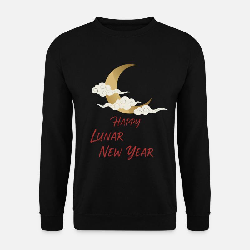 Happy Lunar New Year - Unisex Pullover - Schwarz