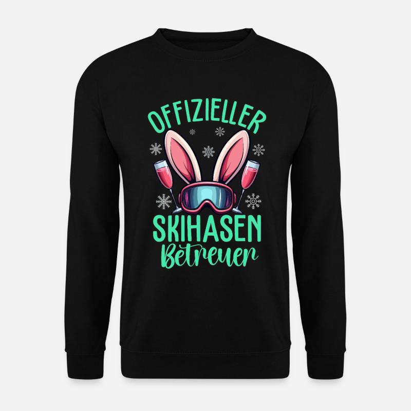 Official Ski Bunny Supervisor - Unisex Sweatshirt - black