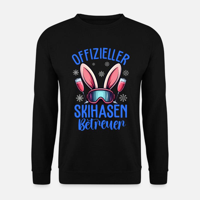 Official Ski Bunny Supervisor - Unisex Sweatshirt - black