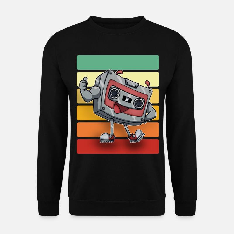 Cassette - Unisex Sweatshirt - black