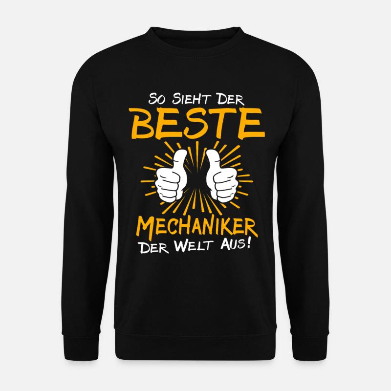 Mechaniker Geschenkidee - Unisex Pullover - Schwarz
