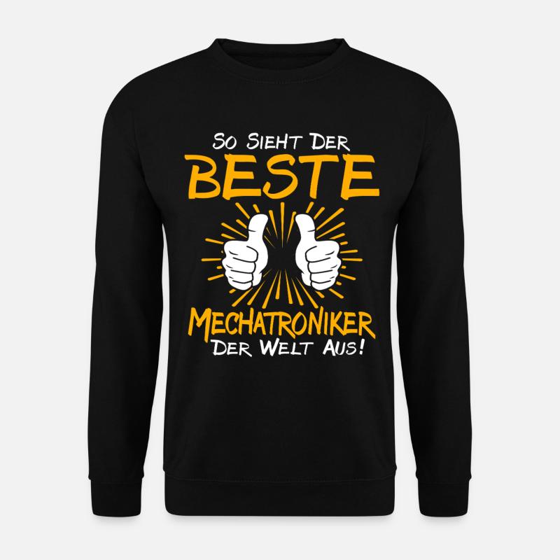 Idée cadeau pour technicien en mécatronique - Sweat-shirt Unisexe - noir