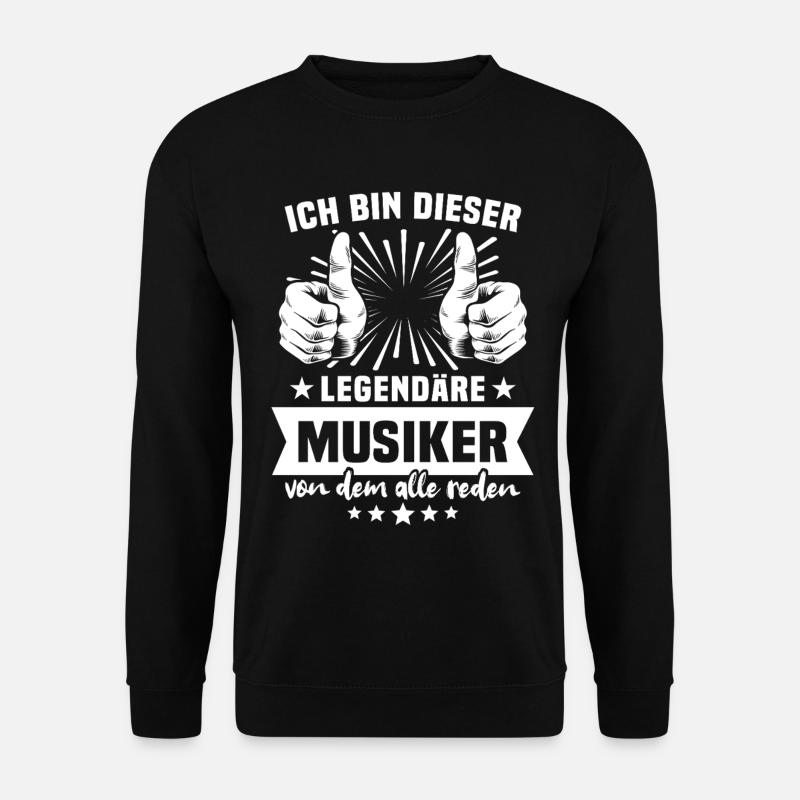Musiker Legende - Unisex Pullover - Schwarz