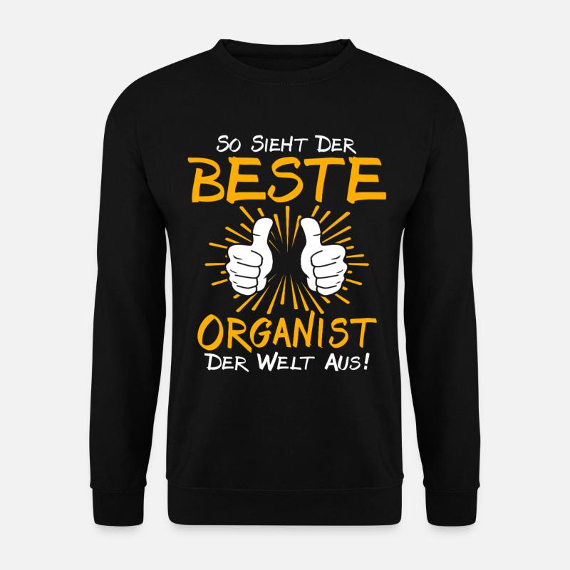 Organist Geschenkidee - Unisex Pullover - Schwarz