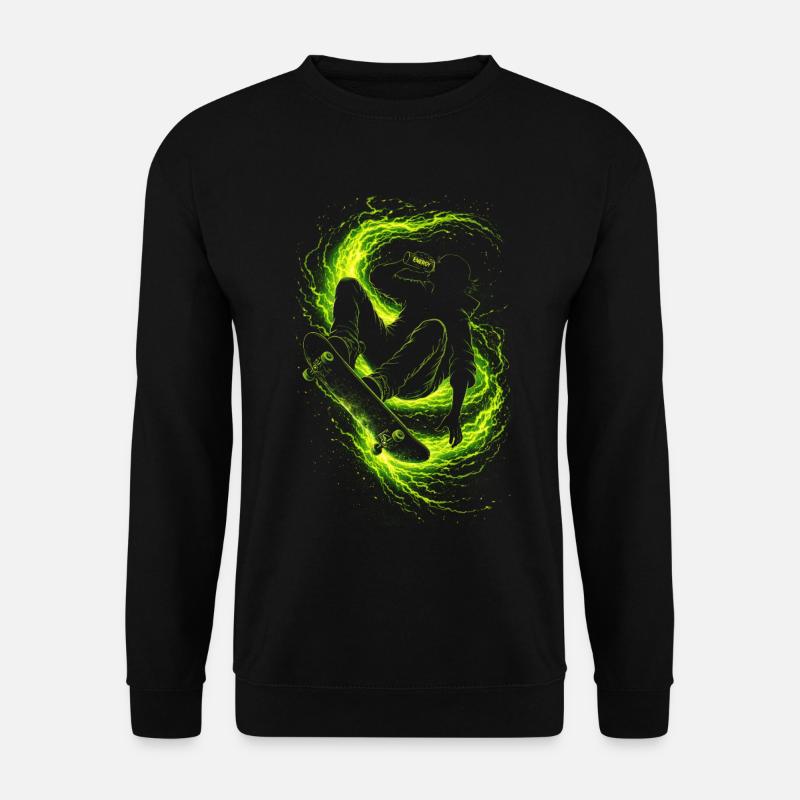 Energy Drink Skateboarder - Unisex Pullover - Schwarz