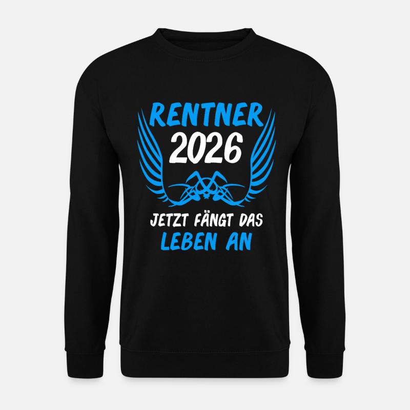 Retiree 2026 Retirement Gift - Unisex Sweatshirt - black