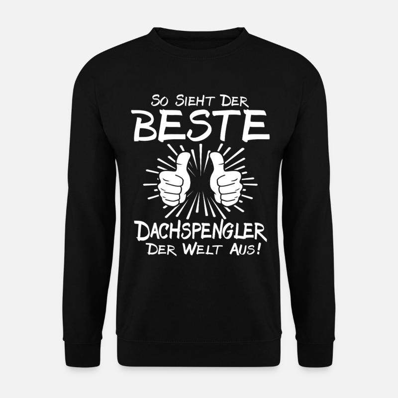 Best Roofer Plumber - Unisex Sweatshirt - black