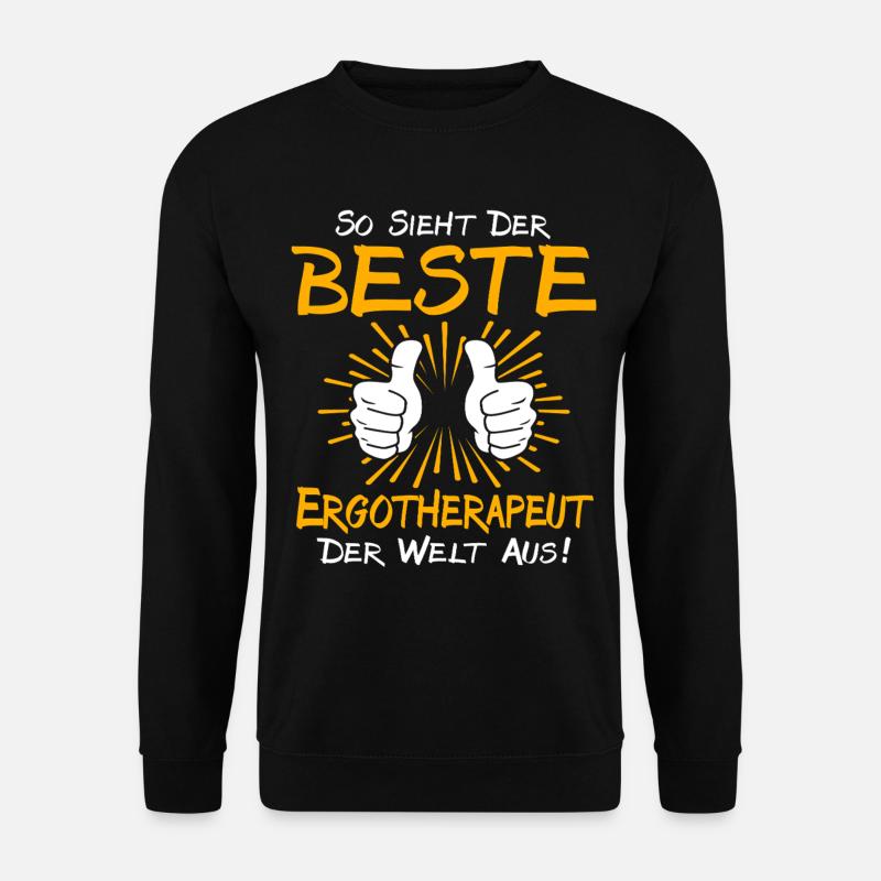 Idée de cadeau pour ergothérapeute - Sweat-shirt Unisexe - noir