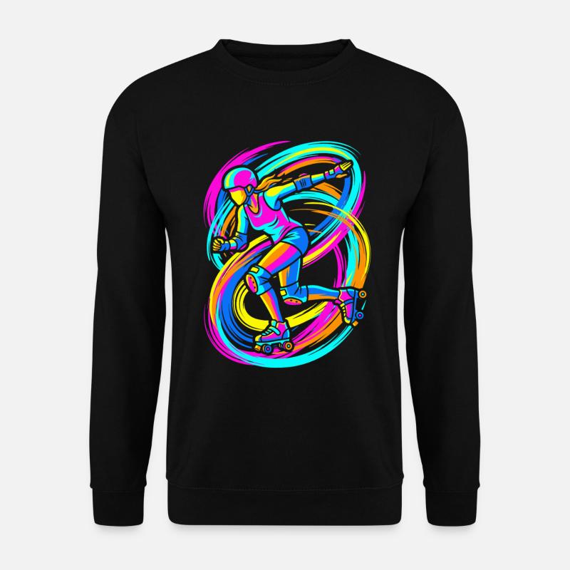 Roller skater - Unisex Sweatshirt - black