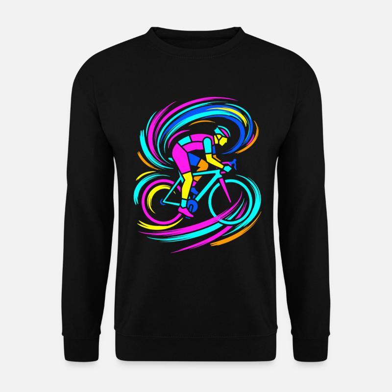 Radfahrer - Unisex Pullover - Schwarz