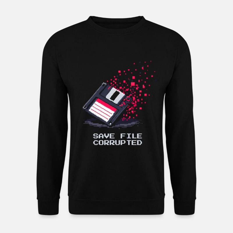 Save File Broken | Undertaker Irony - Unisex Sweatshirt - black