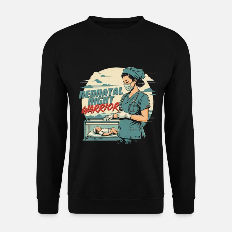 NICU Krankenschwester - Unisex Pullover - Schwarz