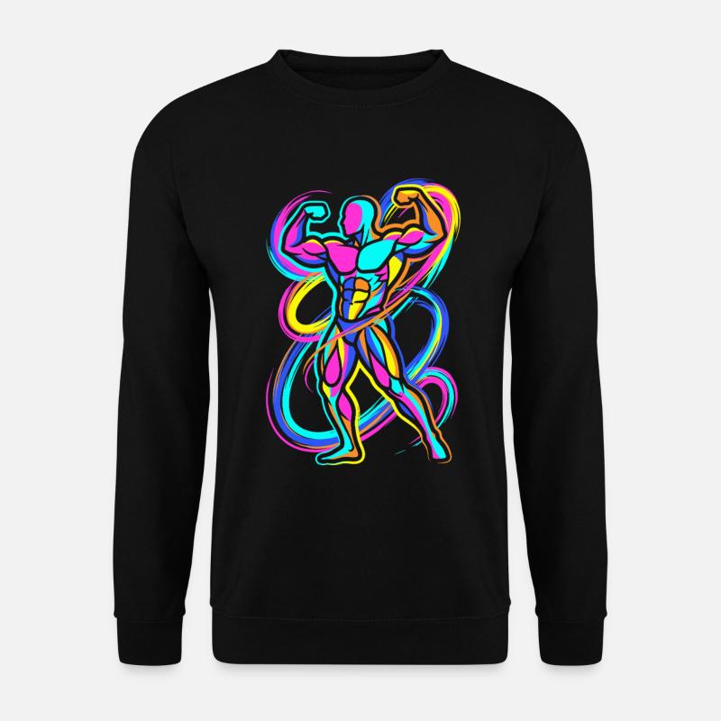 Bodybuilder - Unisex Pullover - Schwarz