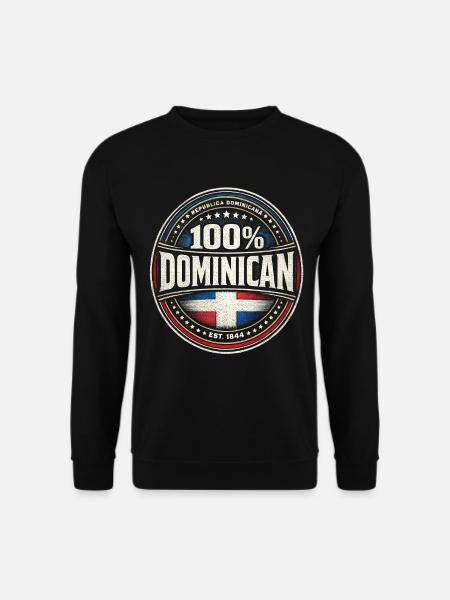 Dominican - Unisex Sweatshirt - black