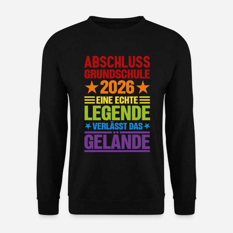 Abschluss Grundschule 2026 - Unisex Pullover - Schwarz